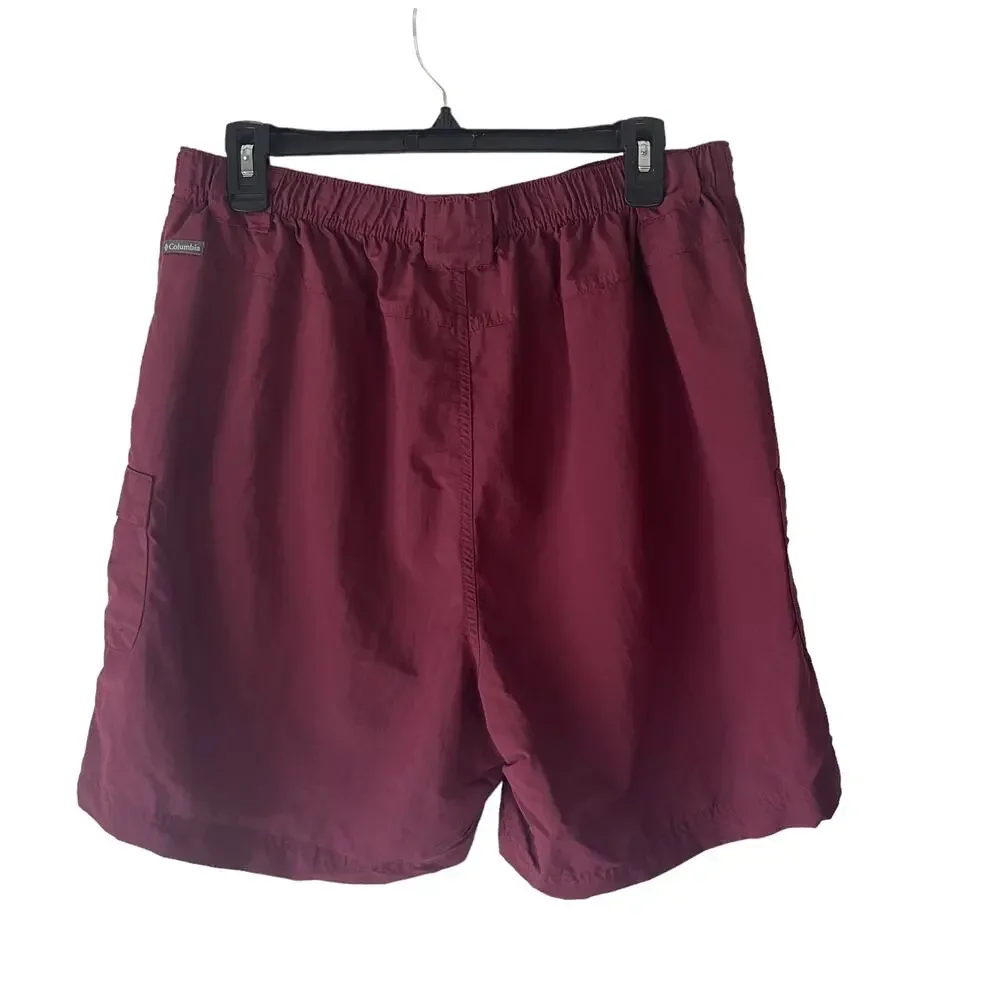 Columbia Men's Size 1X Red Outdoor Shorts‎